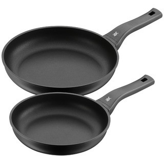 WMF Permadur Excellent 575029990 Stielpfannen-Set 2-teilig 24/28 cm Aluguss schwarz