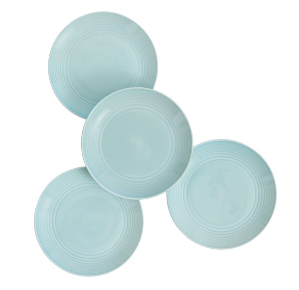 Royal Doulton Gordon Ramsay Maze BlueTeller 22cm 4er-Set