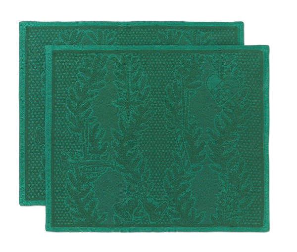 Royal Copenhagen Star Fluted Christmas 1083543 Platz-Set Grün 45x35cm 2 Stck.