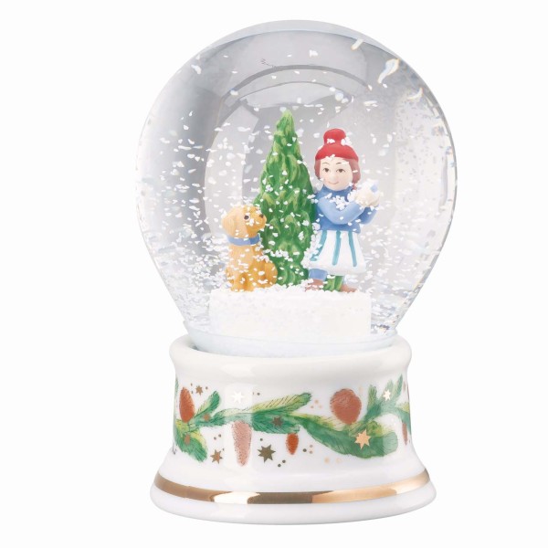 Hutschenreuther Sammelkollektion 25 Weihnachtsspiele Schneekugel 12cm