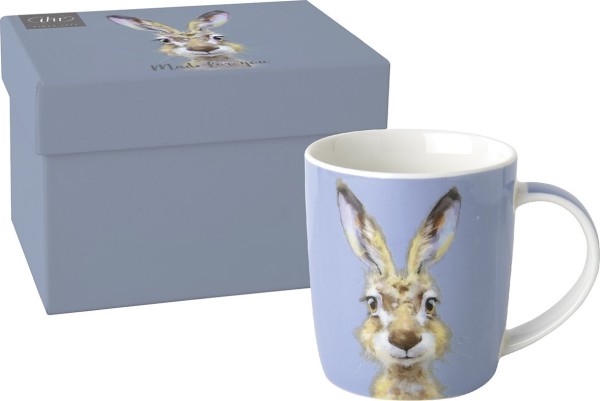 Ihr RABBIT BUSTER blue POM1078840 Porzellanbecher 300 ml