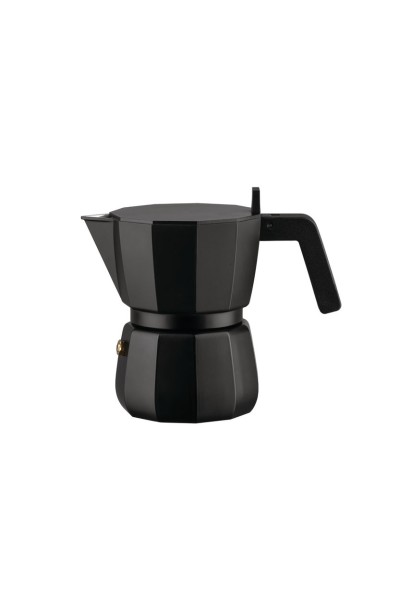 Alessi Moka DC06/3 B Espressokocher schwarz 0,15 l