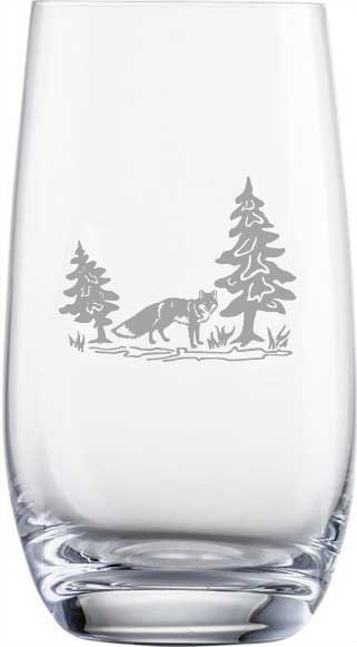 Eisch Jagd Becher (9) Fuchs 13cm 350 ml