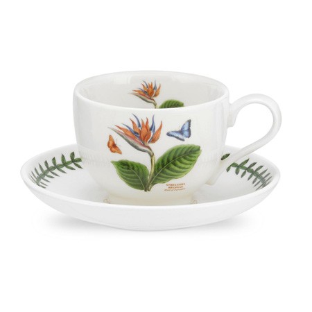 Portmeirion Exotic Botanic Garden Teetasse mit Unterer EGWW03107S (white water lily) 0,2l