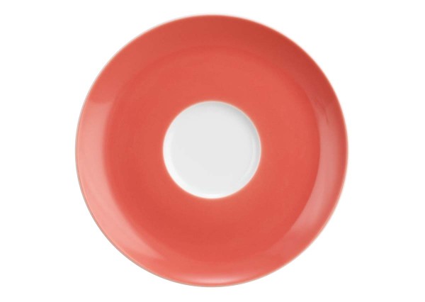 Seltmann Liberty Pure Colors Flamingo Red Kombi-Untertasse groß 16,5 cm