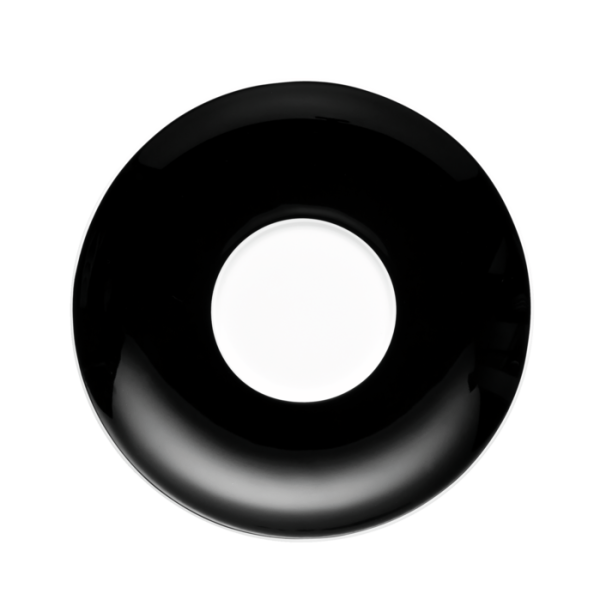 Thomas Sunny Day, Black Cappuccino-/Jumbo-Untertasse 16,5 cm