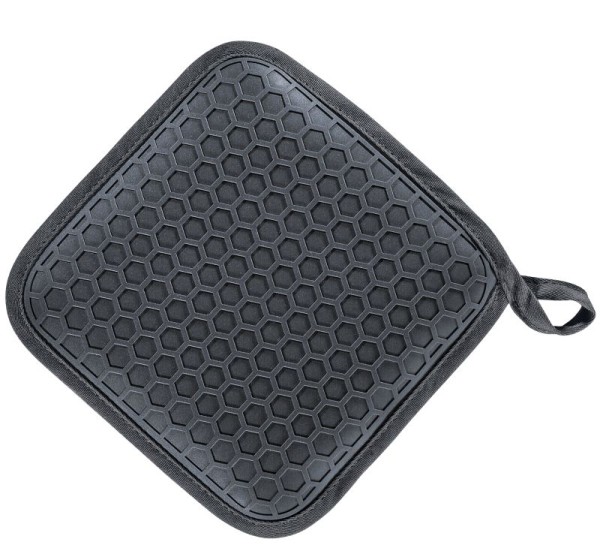 Küchenprofi Joy 1061111000 Topflappen 2er-Set, schwarz