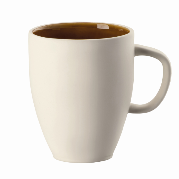 Rosenthal Junto, Amber Becher mit Henkel 0,38 l