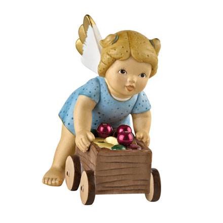 Goebel Nina und Marco Weihnachten 66888264 Ein Wagen voller Weihnachtsschmuck 8,5 cm