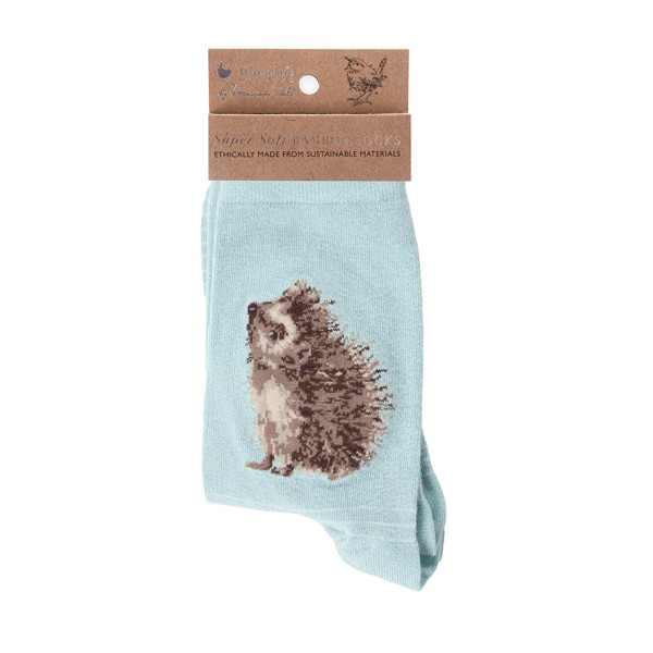 Wrendale Frauensocken SOCK017 "Hedgehugs" - Igel