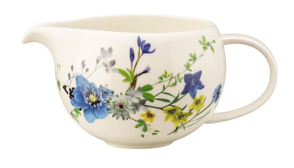 Rosenthal Brillance Fleurs des Alpes Sauciere Oberteil 0,55 l