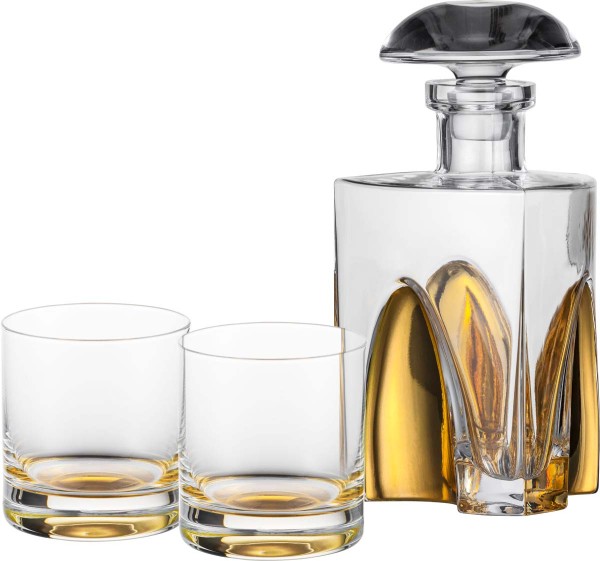 Eisch Gentleman 180450 Whisky Set-3tlg. 774 Gold