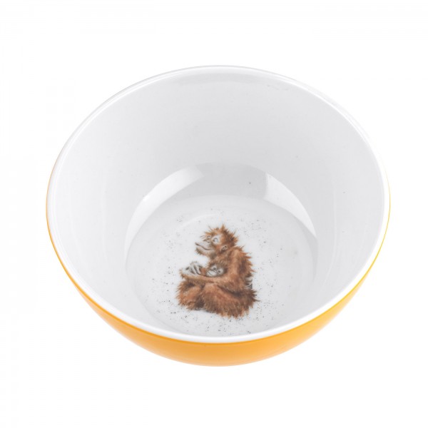 Royal Worcester Wrendale Designs Melamin-Bol Orang-Utan (WNMX2209-XL_V2) 15 cm