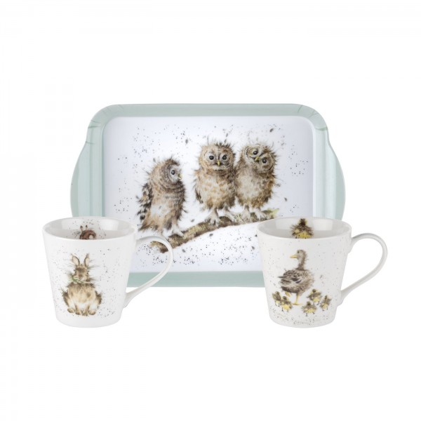 Royal Worcester Wrendale Designs Wrendale Mug & Tray Set X0011658739