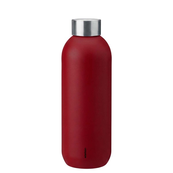Stelton Keep Cool 355-31 Isolierflasche 0,6l - Soft Cherry Red