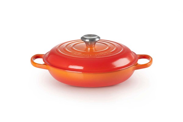 Le Creuset Gusseisen - Signature 21180260902430 Gourmet-Profitopf 26cm 2,2L - Ofenrot