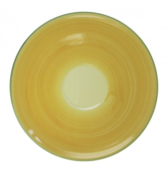 Zeller Keramik Biene Cappuccino Untertasse (0611) 16 cm
