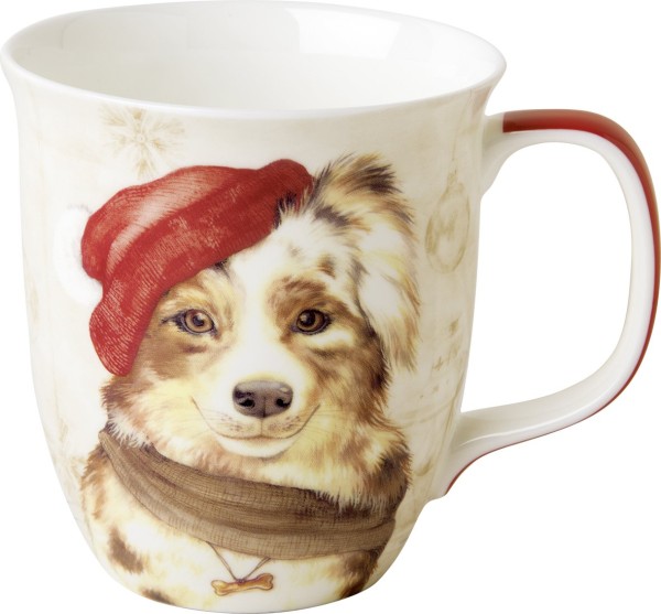 Ihr JACK cream BOC1054060 Bone China Becher 375 ml, Höhe 10 cm
