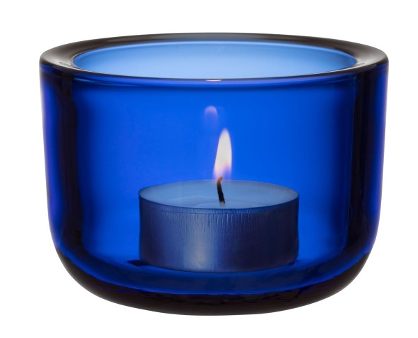 Iittala Valkea 1066663 Windlicht 6cm - Ultramarine Blue (Auslauf 31.3.25)