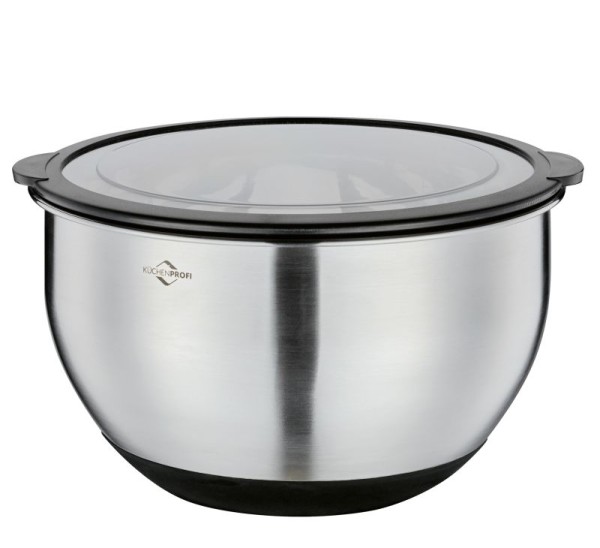 Küchenprofi Deluxe 2505602824 Schüssel mit Deckel rutschfest, 24 cm