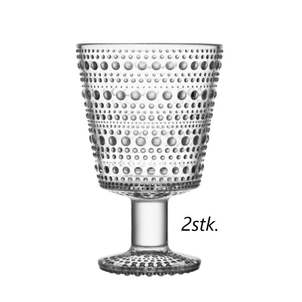 Iittala Kastehelmi 1051133 Kelch 0,26l - Klar 2stk