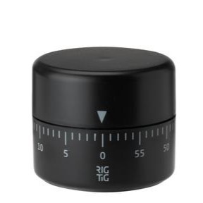 RIG-TIG TIME-IT Z00287 Küchenwecker black