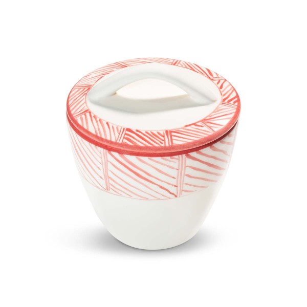 Gmundner Namib Rot 0480DZGO09 Zuckerdose Gourmet (Ø 9cm)