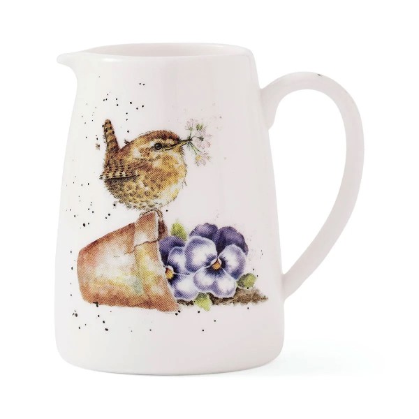 Royal Worcester Wrendale Designs WNUR4393-XL Minikrug (Nachtigall) 8x8 cm, 125 ml