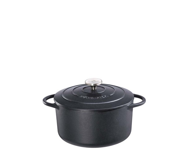 Küchenprofi Provence 0401001024 Bratentopf rund 24cm - Classic Black