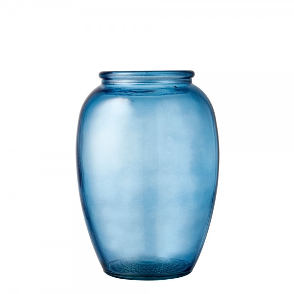 Bitz Kusintha 12160 Vase 20 cm Blau