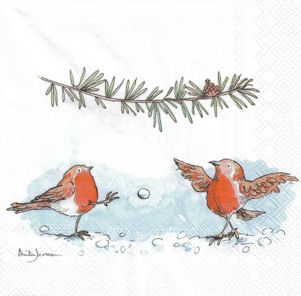 Ihr Winter Games L 747700 20 Lunch-Servietten 33 x 33 cm