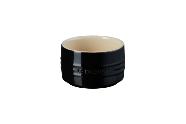 Le Creuset Poterie 70403201400099 Stapelbares Förmchen - Schwarz