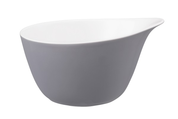 Seltmann Life Fashion elegant grey Müslischale mit Griff 0,60 l