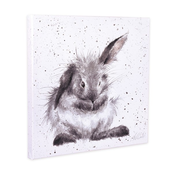 Wrendale Leinwand-Kollektion CANS-CS068 "Bathtime" - Kaninchen - 20cm