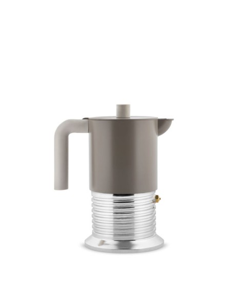 Alessi Vite PM01/6 WG Espressokocher 0,3l - Warm Grey