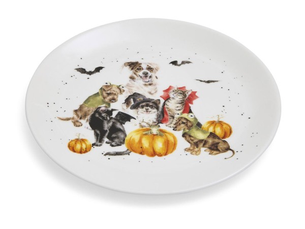 Royal Worcester Wrendale Designs WNVR5658-XL Teller 21 cm - Halloween Party