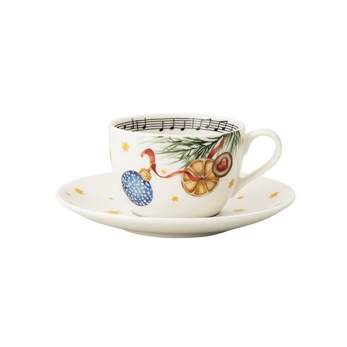 Hutschenreuther Weihnachtslieder 2026 Morgen, Kinder Cappuccinotasse 0,22l 2-tlg.