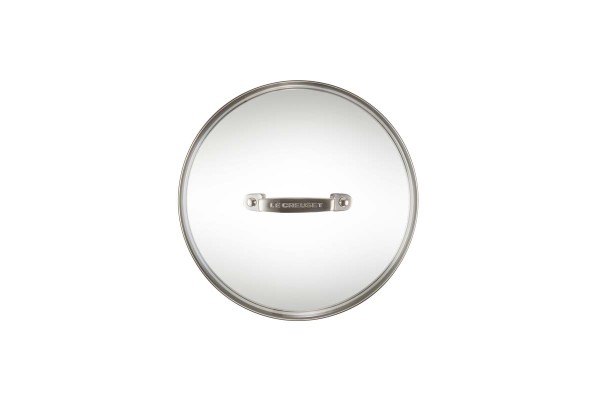 Le Creuset Zubehör 96200822000000 Glasdeckel für Pfanne 22cm