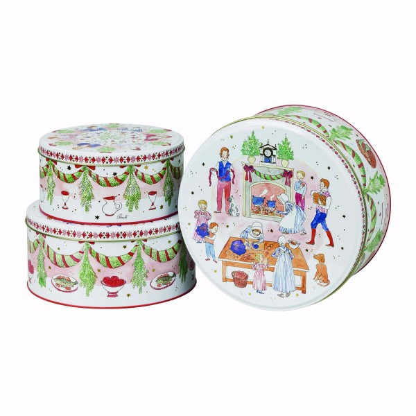 Hutschenreuther Sammelkollektion 2026 Winterschmaus Set 3 Plätzchendosen