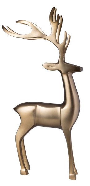 Villeroy &amp; Boch Christmas Chic 14-8677-7425 Hirsch gold 21,5 x 6,5 x 44 cm