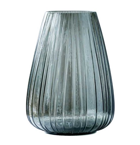 Bitz Kusintha 25351 Vase 22 cm Smoke Glas