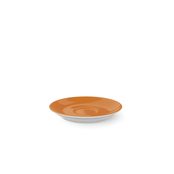 Dibbern Solid Color 2014100014 Orange Espresso Untertasse classico