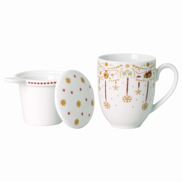 Hutschenreuther Christmas Love Tee-Becher Set 3-tlg. 0,4l