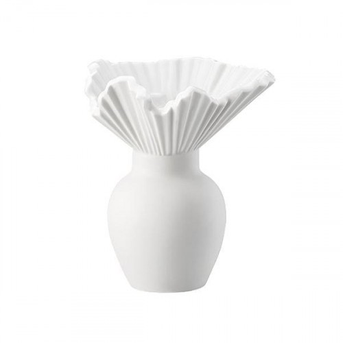 Rosenthal Falda Weiss matt Vase 10 cm