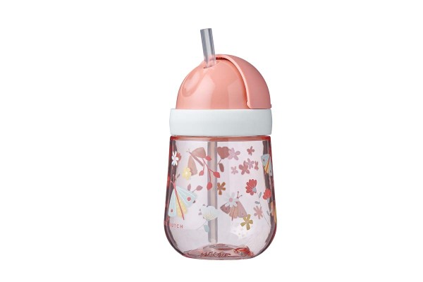 Mepal Mio 108014065243 Strohhalmbecher 300ml - Flowers &amp; Butterflies