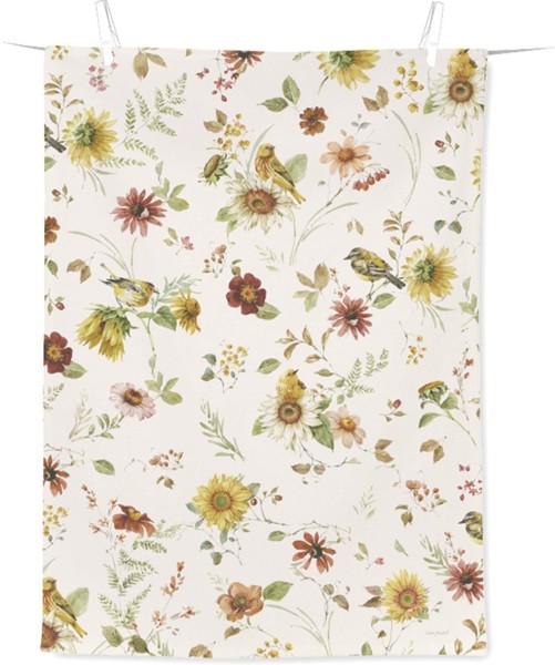 Ihr LATE SUMMER BEAUTIES cream T1087060 Geschirrtuch (100 % Baumwolle)