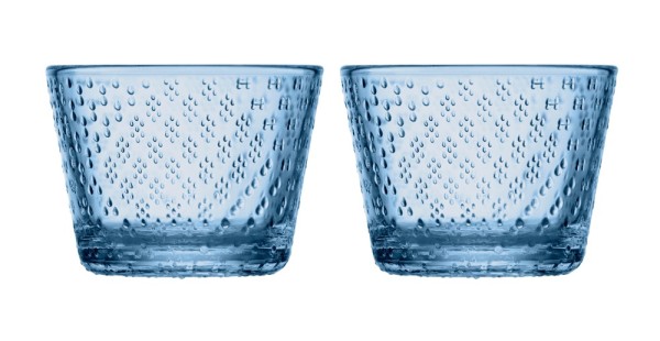 Iittala Tundra 1076153 Glas 0,16l - Aqua 2stk