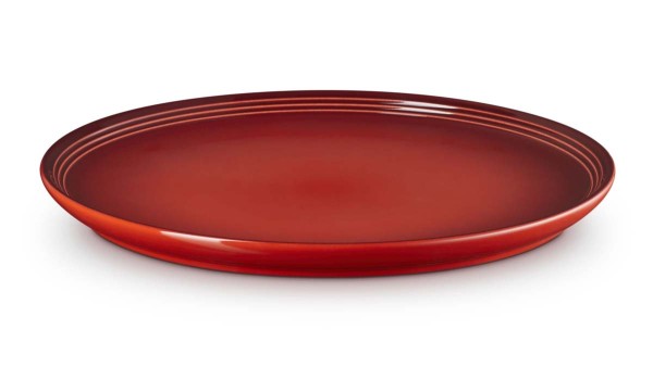 Le Creuset Steinzeug 70234270607099 Speiseteller Coupe 27cm - Kirschrot
