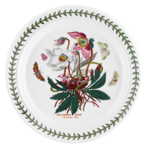 Portmeirion Botanic Garden Xmas Rose BGHD05072S Frühstücksteller 21,5 cm