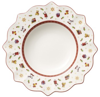 Villeroy &amp; Boch Toy`s Delight 1485852702 Suppenteller weiß 26 cm